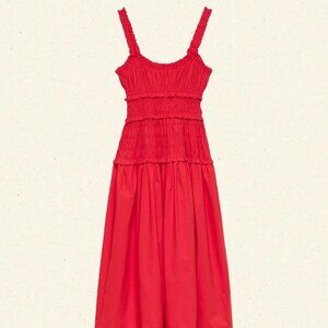 Doen Marianne Dress - Red/XL